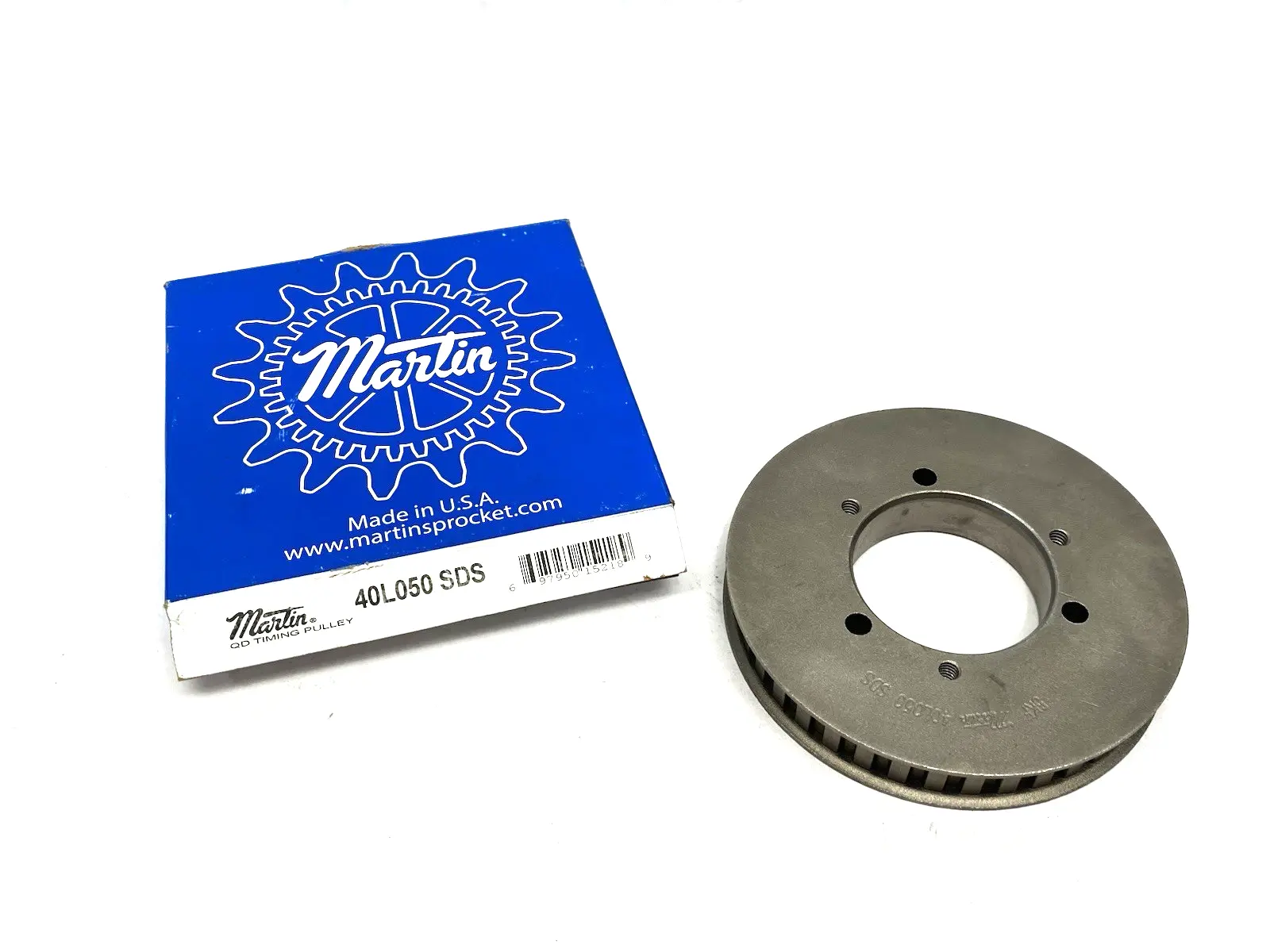 New | in-Stock Martin Synchronous Sprocket, QD Bushed, 0.375" Pitch, 40-Teeth Miscellaneous Equipment (Metalworking) Michigan US | Maverick Industrial Sales #1419710