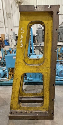 69″ X 12″ CAST IRON T-SLOTTED ANGLE PLATE PAIR
