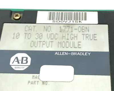 USED ALLEN BRADLEY 1771-OBN