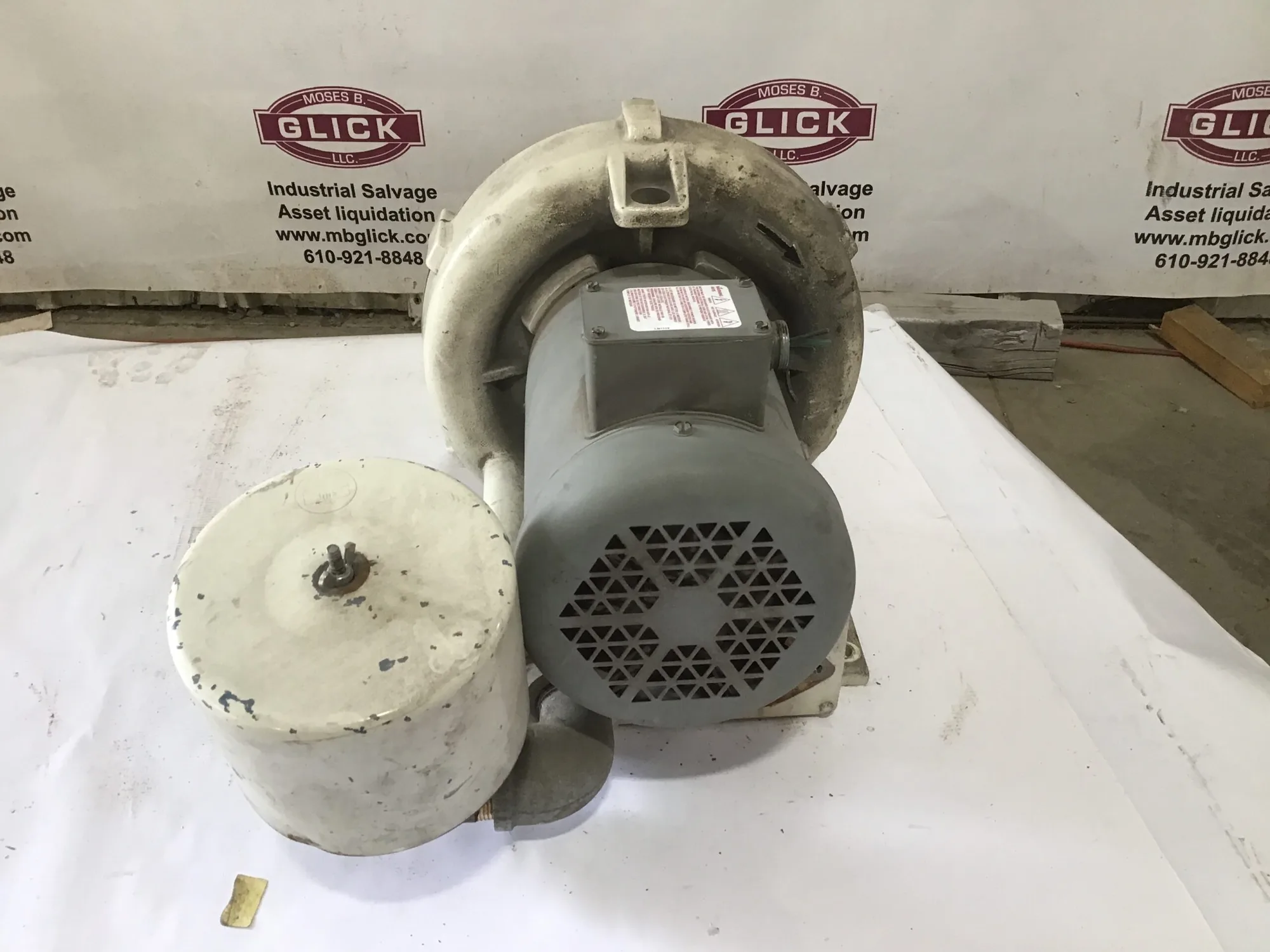 Ametek 51048 1HP Blower Motor 3450 RPM 3PH 60Hz