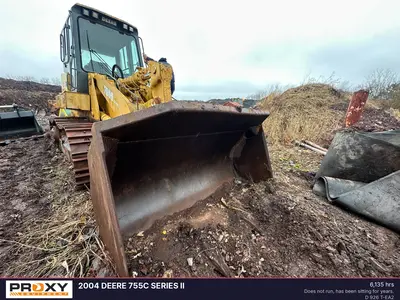 Used 2004 DEERE 755C SERIES II Compact Track Loaders Pennsylvania US | Proxy Equipment #1382098