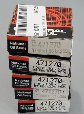 *NEW IN BOX* HUGE LOT! Federal Mogul National Oil Seals 204505 340724 471270