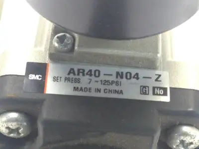 Used SMC Regulator, Pneumatic with Gauge Air Pressure Regulators Michigan US | Maverick Industrial Sales #1394758