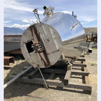 Stainless Steel Weigh Silo & Mixing Auger