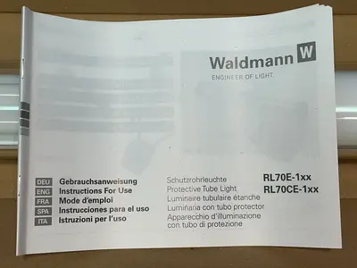 New | in-Stock WALDMANN RL70CE136 CNC Lights Ohio US | HGR 24 #1355948