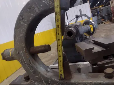 32" X 168" SUMMIT GAP BED ENGINE LATHE. STOCK # 0661425