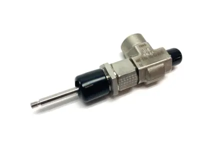 NEW PARKER HIGH PRESSURE RELIEF VALVE, MANUAL OVERRIDE, ANGLED