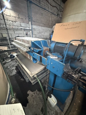 Latham Plate & Frame PP Filter press 620 mm x 620 mm plates