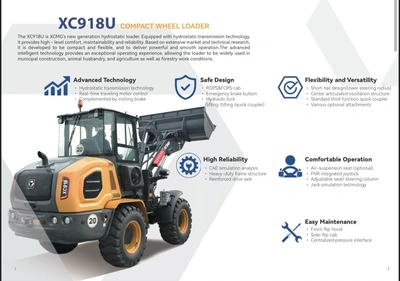 XCMG XC918U Wheel loader | Iron Listing (2)