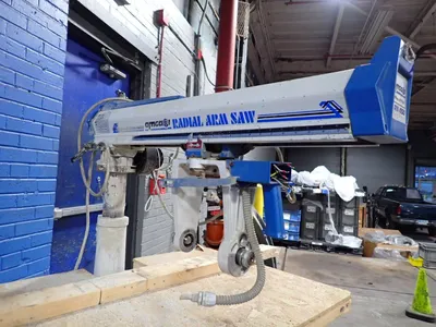 Used 2013 OMGA RN 450 Woodworking Radial Arm Saws Ohio US | HGR 24 #782550