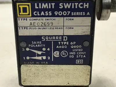 USED SQUARE D 9007-AEQ2699