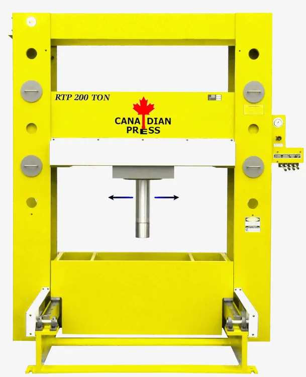Used MACHINECO (CANADIAN PRESS DIVISION) HFP-200 H-Frame Presses Quebec CA | Machineco #1256389
