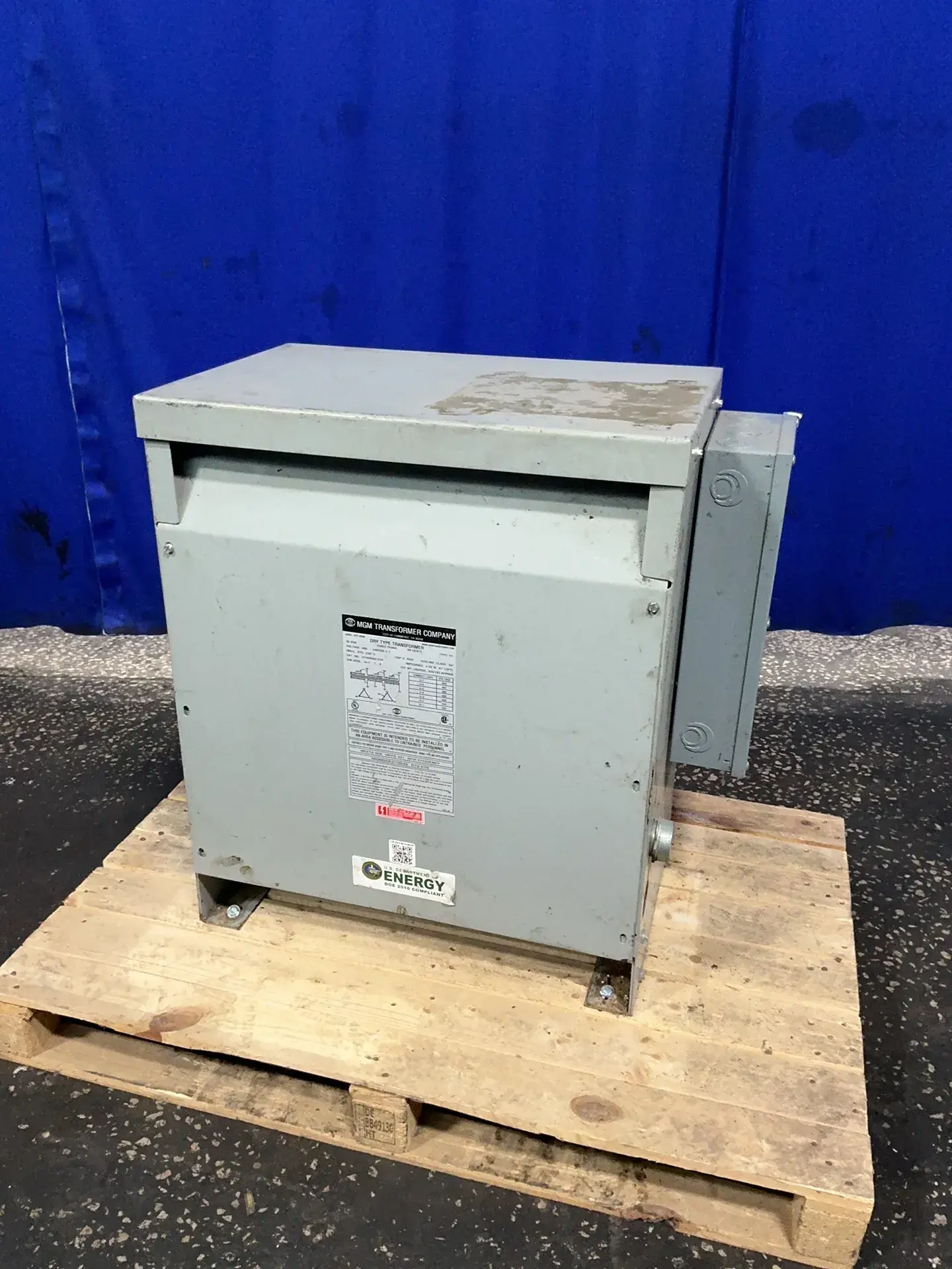 USED MGM TRANSFORMER CO HT45A3K2D16