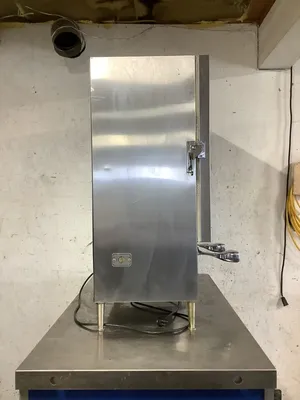 152-0664 Silver King SK21-MP Self Contained 2 Compartment Milk Dispenser