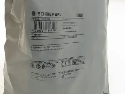 Schmersal EDRR40RT E-Stop Pushbutton Kit Mushroom Head 101021009 5mm Stroke