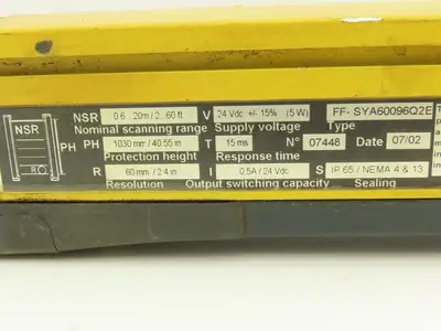 Honeywell SYA60096Q2E Light Curtain Emitter