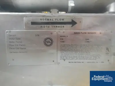 USED Micro Motion Micro Motion Flow Meter, Model DS 150, S/S