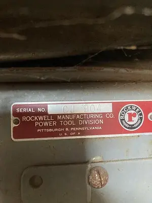 USED ROCKWELL SINGLE-SPINDLE SHAPER