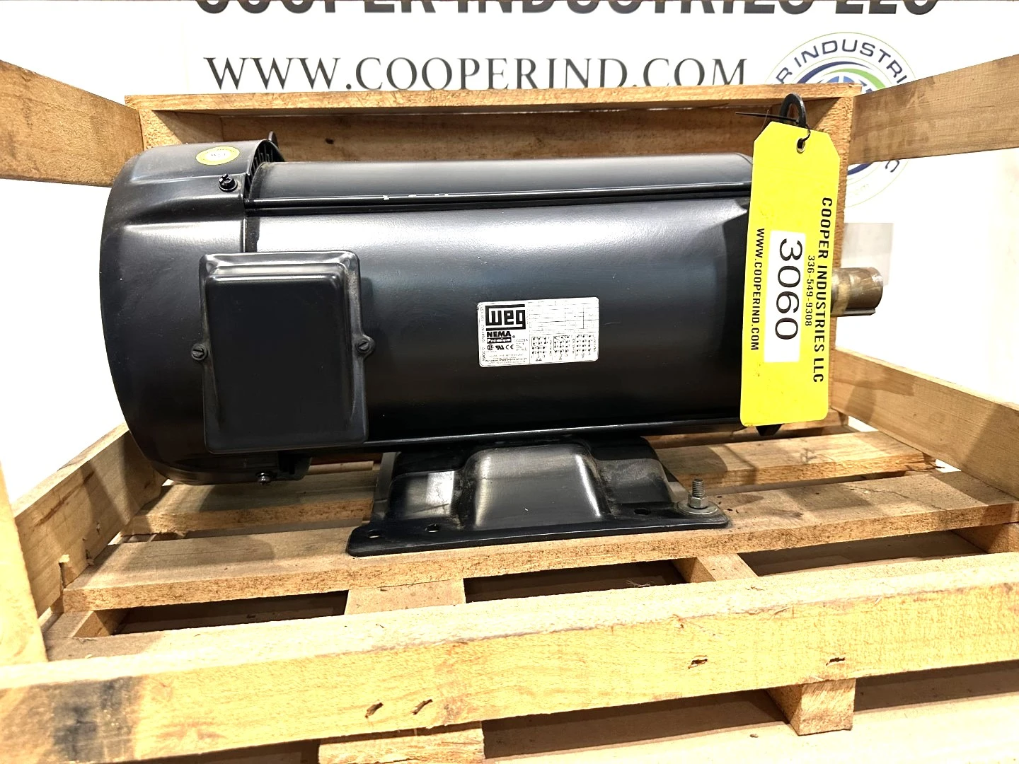 Used _UNKNOWN_ 01518ET3RS254T A.C. Motors West Virginia US | Cooper Industries #1409673