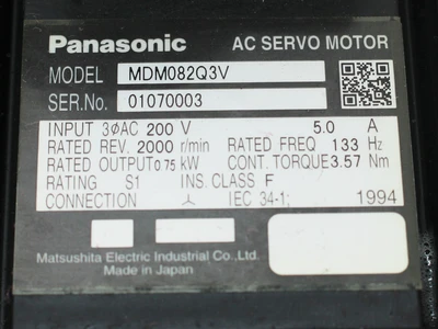 USED PANASONIC MDM082Q3V