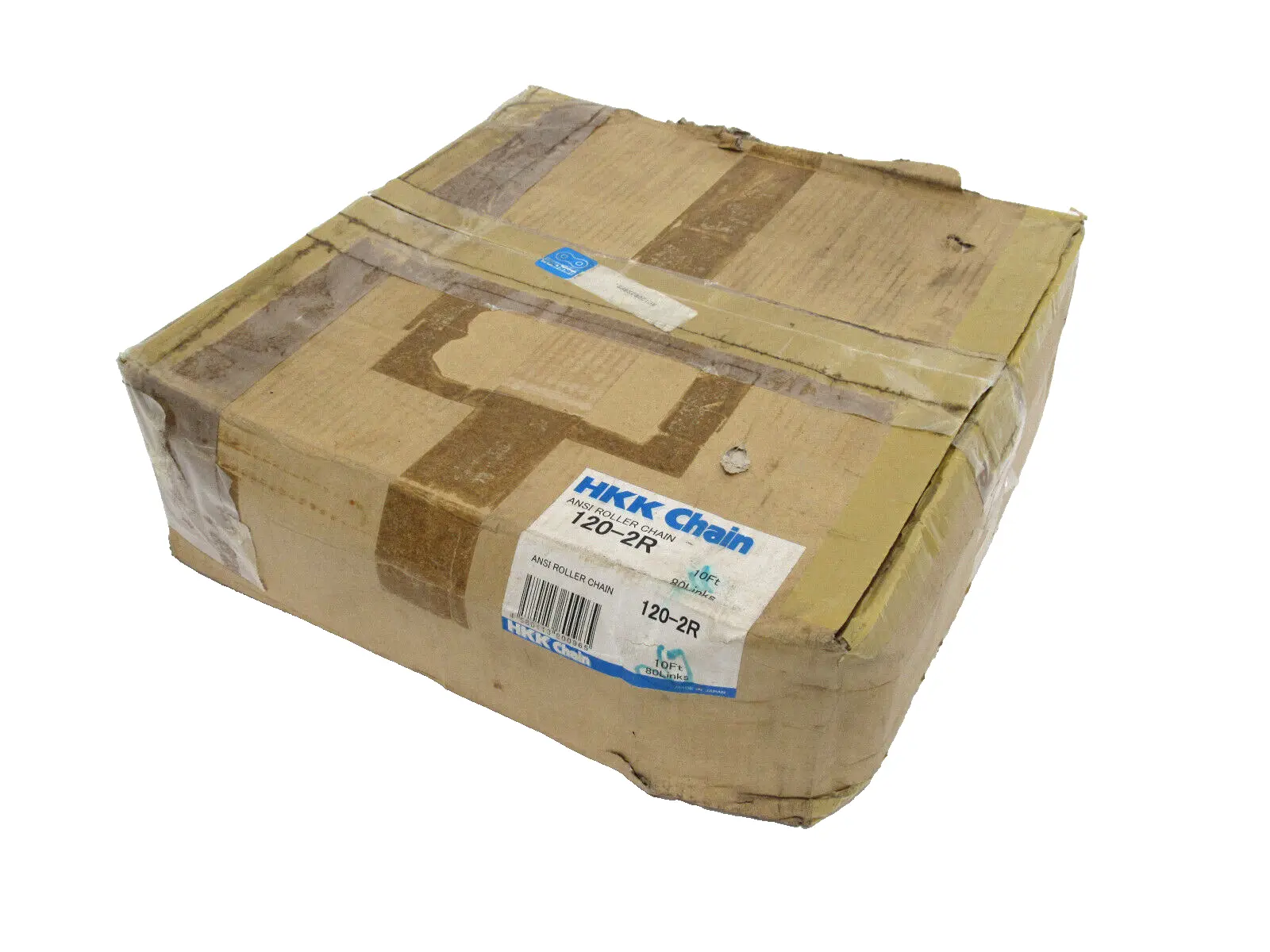 NEW HKK 120-2R ROLLER CHAIN 10FT 80 LINKS