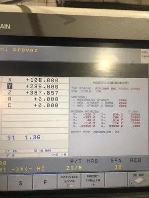 USED 2009 MAS MCV 1000 POWER 5AX
