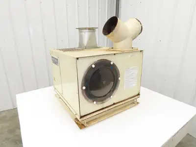 Kuraco ASST-103LL Oil Mist Collector Unit 220V 3Ph 5.75" Inlet 0.750kw