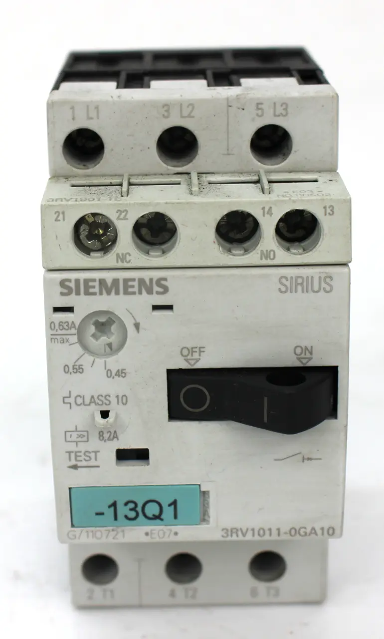 USED SIEMENS 3RV1011-0GA10