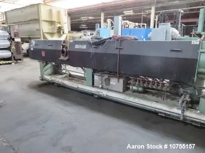 Davis Standard / Xaloy 6" Diameter Extruder / Pelletizing line