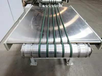 GAMMERLER 240 FPM Printing Bindery Box Conveyor 460V Lot/2 Aprox 46"x16-1/2"
