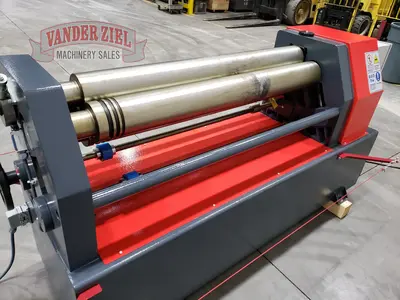 Akyapak ASM140-12/5.0 (4' x 1/4") 3 Roll Plate Bending Roll - NEW