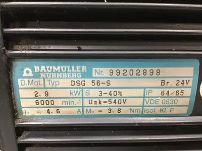 USED BAUMULLER DSG 56-S