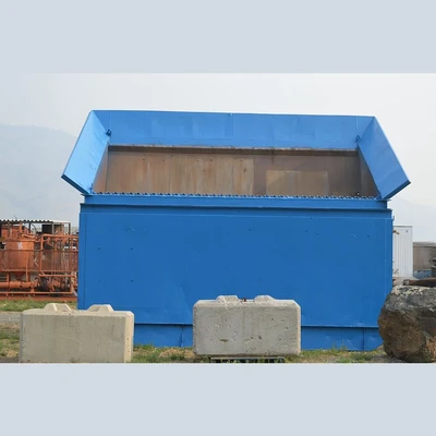 25 yard Hopper and Belt Feeder