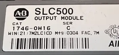 Allen-Bradley 1746-OW16 SLC 500 Digital Contact Output Module (BIN2.3.3)