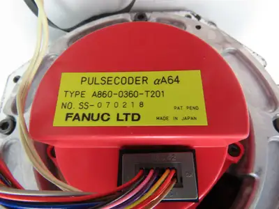 Fanuc A06B-0152-B675 AC Servo Motor 4.5Kw 194V 2000RPM Encoder A8600360T201