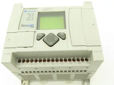 Allen Bradley 1763-L16DWD PLC MicroLogix 1100 16 Point Controller Ser B FW 14