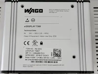 eDisplay 7300 Web Panel, 762-3003, 25.7 cm (10.1"); 1280 x 800 pixels; 2 x USB