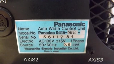 Used MATSUSHITA PANASONIC _UNKNOWN_ Programmable Logic Controllers | OCO Industrial #1647709