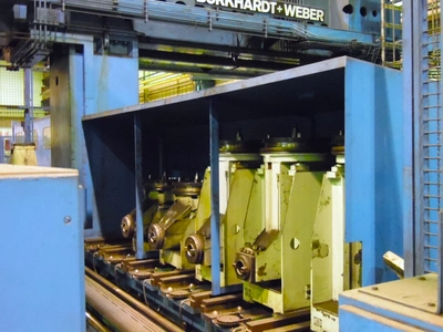 Used BURKHARDT WEBER HYOP 750 Gantry Machining Centers (incld. Bridge & Double Column) IT | Gamba Macchine Srl #1282109