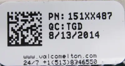NEW VALCO CINCINNATI 151XX487 CIRCUIT BOARD