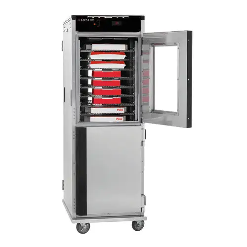 Cres Cor H-138-NPS-CC3MQ Full Height Insulated Mobile Heated Cabinet W/ (12) Pan Capacity, 120v