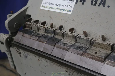 Used CHICAGO W31 Box & Pan Brakes including Finger California US | Sterling Machinery Exchange #1467008