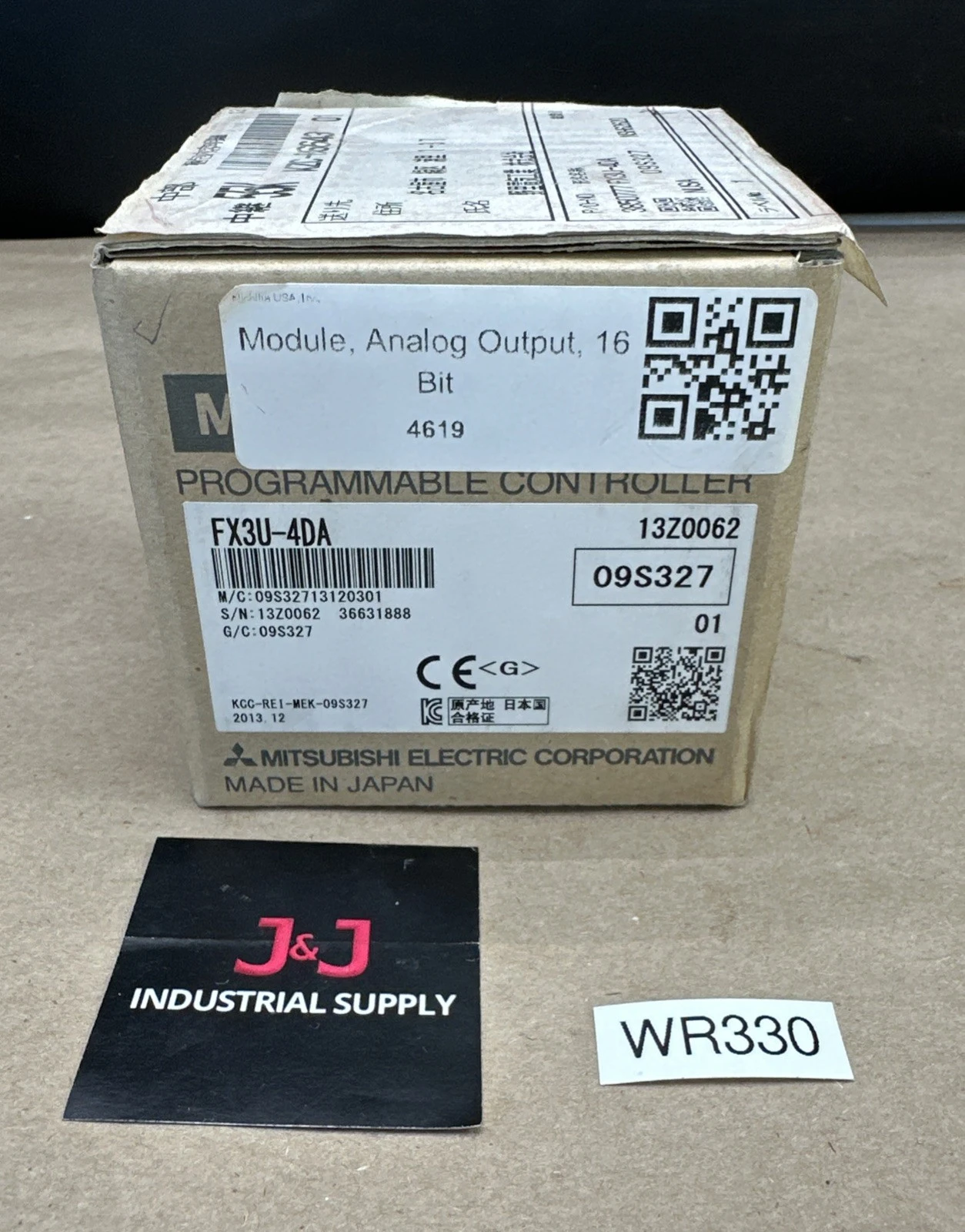 NEW Mitsubishi FX3U-4DA