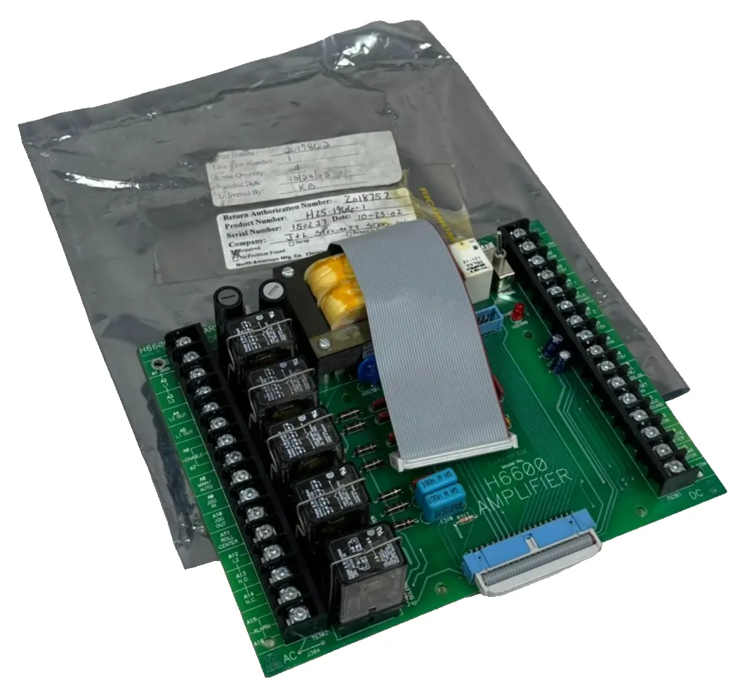 NORTH AMERICAN MFG. H6600 AMPLIFIER BOARD REFURBISHED