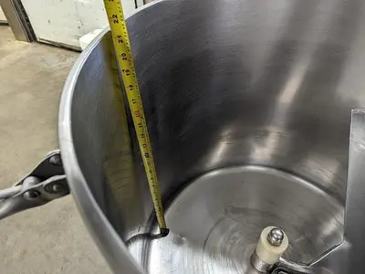 H. Glass Vacuum Meat Tumbler