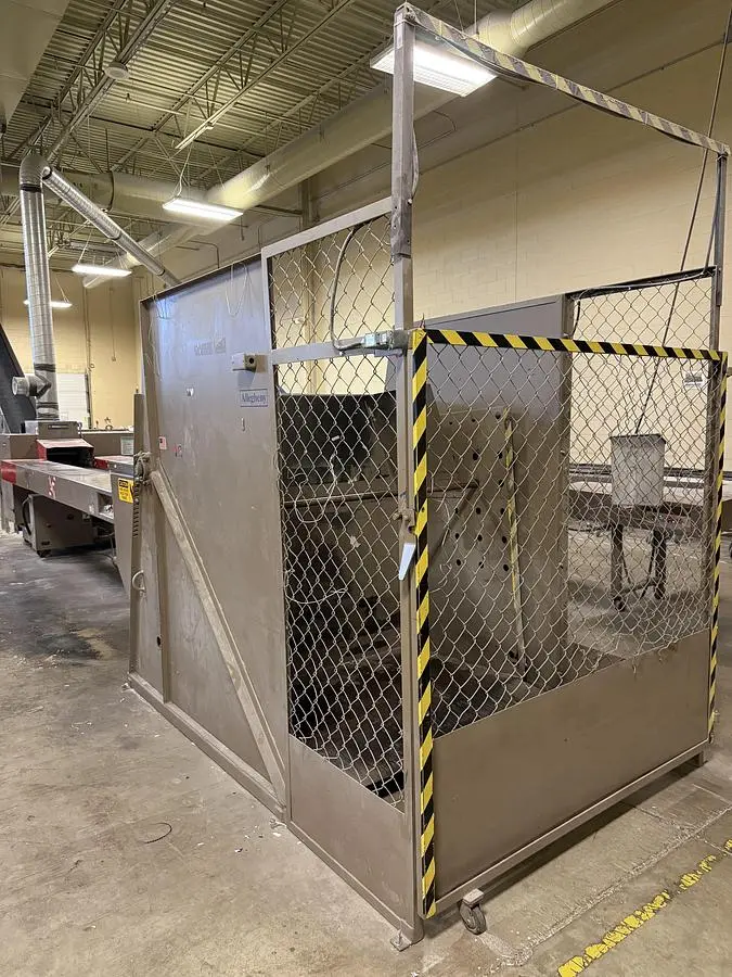 USED ALLEGHENY HLS-84836 CART & GAYLORD TIPPER