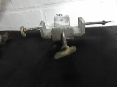 1860-385 RARE ANTIQUE ORNAMENTAL & ENGINE TURNING WORK HOLDING VISE