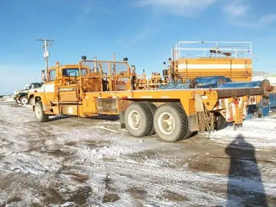 USED 1980 FORD 8000 TANDEM AXLE OILFIELD PUMP / KILL TRUCK