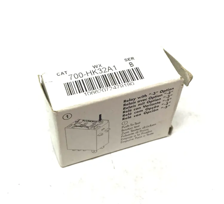 Used ALLEN BRADLEY SER. B MINIATURE CUBE RELAY, BLADE TYPE Relays & Switches | Maverick Industrial Sales #1101567