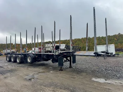 Used 2024 MANAC 48′ 4 AXLE Forestry Trailers Ontario CA | Driven Equipment Solutions #1505976
